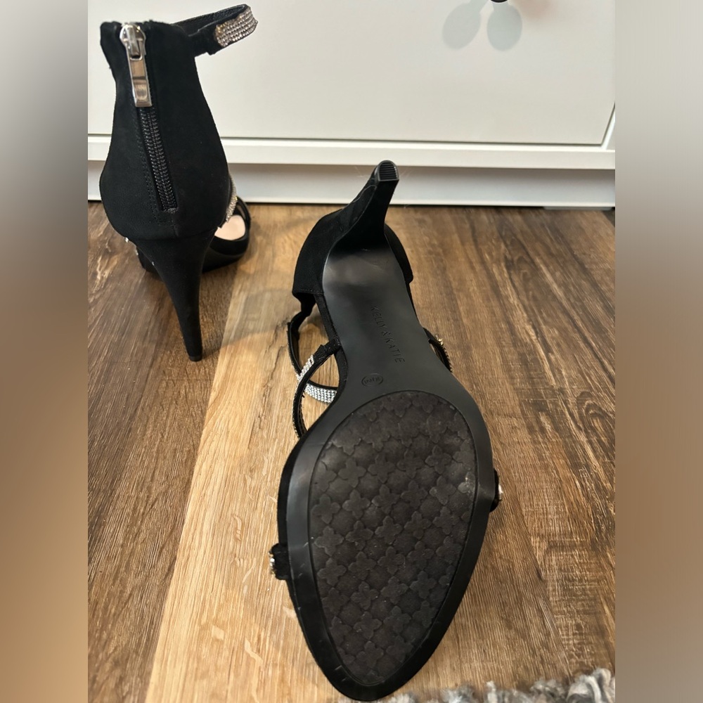 kelly and Katie, never worn gem heels